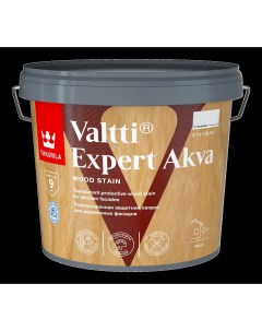 Антисептик защитно декоративный Valtti Expert Akva тик полуматовый 2 7 л Tikkurila