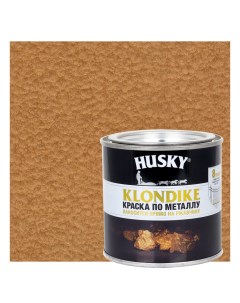 Краска по металлу Klondike молотковая цвет медь 0 25 л RAL Husky