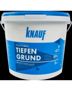 Грунтовка Кнауф Тифенгрунд F мороз 5 кг Knauf