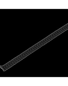 Шнур полиамидный 4 мм 2 м цвет черный Сибшнур