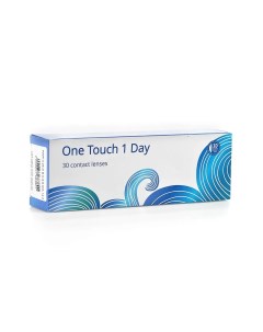 Контактные линзы One Touch 1 Day 30 линз R 8 6 2 00 Okvision