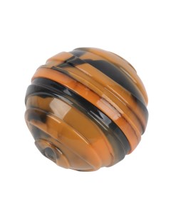 Игрушка для собак Мяч рельефный с пищалкой коричневый резина 9 2 см Pet universe