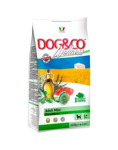 Сухой корм для собак Wellness Dog Co Adult Mini ветчина и рис для малых пород 2 5 кг Wellness core