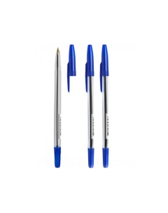 Ручка шариковая 511 синий стержень РК01 Стамм