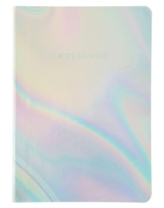 Записная книжка В6 Holography 80 листов линейка белая голография Lorex