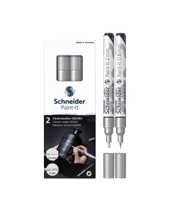 Набор маркеров для декорирования Paint It 060 061 2шт хром 0 8мм 2мм к Schneider