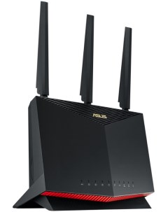 Роутер 90IG07N0 MO3B00 802 11b g n ac ax 1148 4804Mbps 2 4 5 gGz 4 antennas GBT 2 5GBT LAN Asus