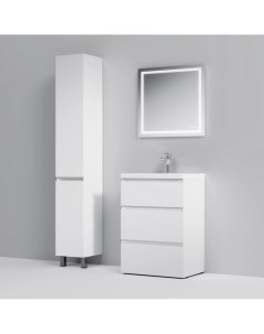 Комплект мебели белый глянец 65 см Gem M91FSX0602WG M90WCC0602WG M91AMOX0651WG Am.pm.