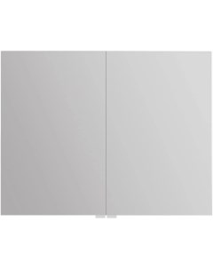 Зеркальный шкаф 80x70 см SPC 2A DL BL 800 Belbagno