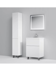 Комплект мебели белый глянец 65 см Gem M90FSX06022WG32 M90WCC0602WG M91AMOX0651WG Am.pm.