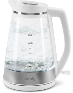 Чайник DSW EK505 белый прозрачный Domfy