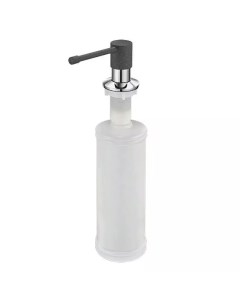 Дозатор для жидкого мыла кухонный серый матовый Granula
