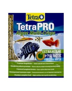 TETRA Pro Algae Crisps Sachet Корм в виде хлопьев д всех травоядных рыб 12г Tetra f