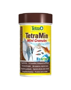 TETRA Min Mini Granules Корм в гранулах д небольших декоратив рыбок 100мл Tetra f