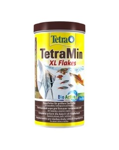 TETRA Min XL Flakes Корм в крупных хлопьях д всех видов тропич рыб 500мл Tetra f
