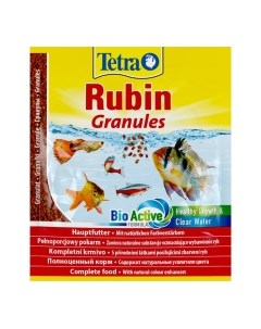TETRA Rubin Granules Корм в виде гранул д усиления естеств окраски д всех видов рыб 12г Tetra f