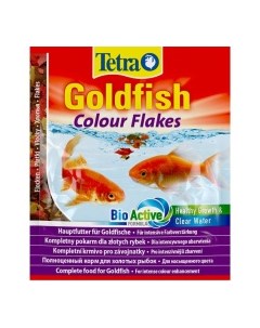 TETRA AniMin Goldfisch Colour Корм в виде хлопьев д усиления окраса зол рыбок 12г Tetra f