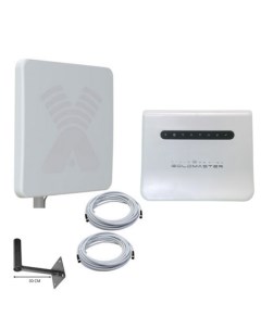 Интернет для дачи и дома 3G 4G Wi Fi Роутер Super Micro с антенной ZETA F MIMO 20 ДБ Netgim