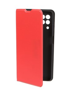 Чехол для Samsung Galaxy M22 с застежкой на магнитах Red УТ000028561 Red line