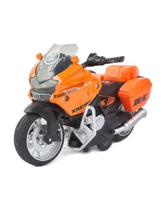 Мотоцикл заводной оранж BP1761303 Kari kids