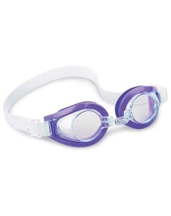 Очки для плавания play goggles фиолетовые от 3 до 8 лет арт 55602 фиол Интекс Nobrand