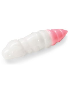 Силиконовая приманка Pupa 1 2 10шт в уп 132 White Bubble Gum Fishup