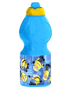 Бутылка Миньоны Правила 400 мл blue yellow Stor