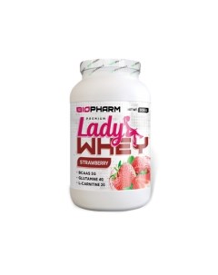 Протеин Lady Whey Premium 908 гр Strawberry Biopharm