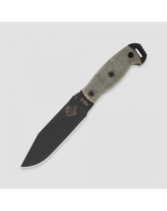 Нож с фиксированным клинком RD 6 Black Micarta длина клинка 15 2 см Ontario