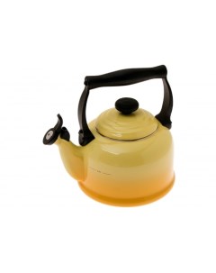 Чайник Trad со свистком 2 1 л толстостенная сталь с эмалевым покрытием желтый 920008005 Le creuset