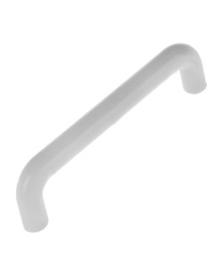 Ручка скоба PLASTIC 009 пластиковая м о 96 мм белая Nobrand