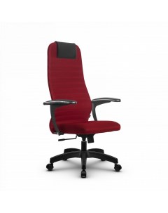 Кресло компьютерное SU В 10 подл 158 осн 001 Красный Красный Метта