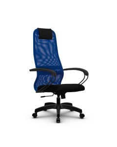 Кресло компьютерное SU B 8 подл 130 осн 001 Синий Метта