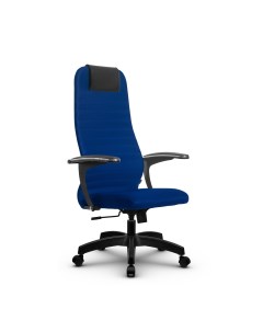 Кресло компьютерное SU В 10 подл 158 осн 001 Синий Синий Метта