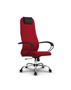 Кресло компьютерное SU В 10 подл 130 осн 003 Красный Красный Метта