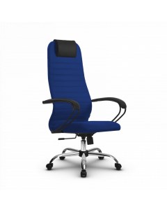 Кресло компьютерное SU В 10 подл 130 осн 003 Синий Синий Метта