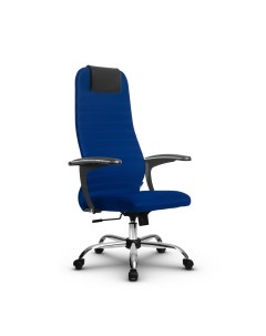 Кресло компьютерное SU В 10 подл 158 осн 003 Синий Синий Метта