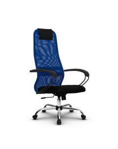 Кресло компьютерное SU B 8 подл 130 осн 003 Синий Метта