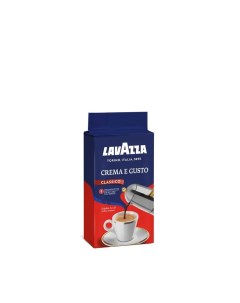 Кофе молотый натуральный жареный Crema e Gusto 250г 2 штуки Lavazza