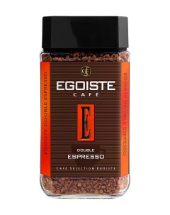 Кофе растворимый сублимированный Эгоист Double Espresso 100г Egoiste