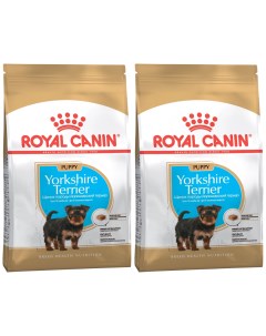 Сухой корм для щенков Yorkshire Terrier Puppy 2 шт по 1 5 кг Royal canin