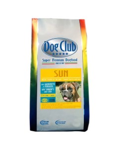Сухой корм для собак Sun рыбная основа гипоаллергенный 2 5кг Dog club