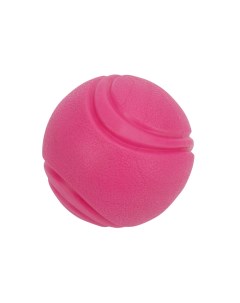 Игрушка для собак Суперпрочный мячик розовый резина 6 см Pet universe