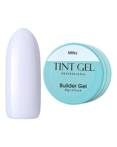 Гель Builder gel Milky 30 г Tint gel professional