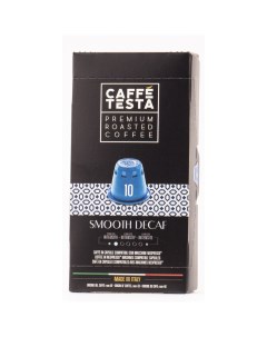 Кофе Smooth Decaf в капсулах 70 30 55 г Caffe testa