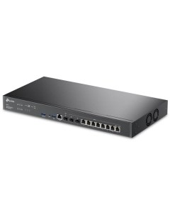 Маршрутизатор ER8411 SafeStream гигабитный SFP порт WAN LAN 2 порта SFP 10 Гбит с 8 гигабитных порто Tp-link