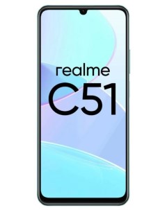 Смартфон C51 4 64GB зеленый Realme