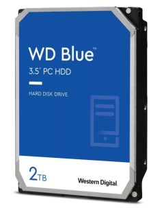 Жесткий диск SATA 2TB WD20EARZ WD Blue 3 5 5400rpm 64MB Western digital