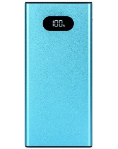 Аккумулятор внешний универсальный PB 268 LB 10000mAh Blaze LCD PD 22 5W blue Tfn