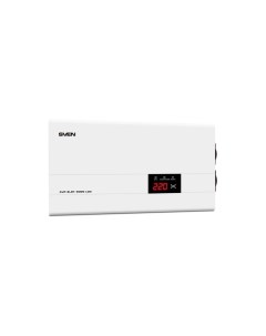 Стабилизатор AVR SLIM 2000 LCD SV 013950 Relay 1200W 2000VA 140 260v the function pause 2 outlets Sven